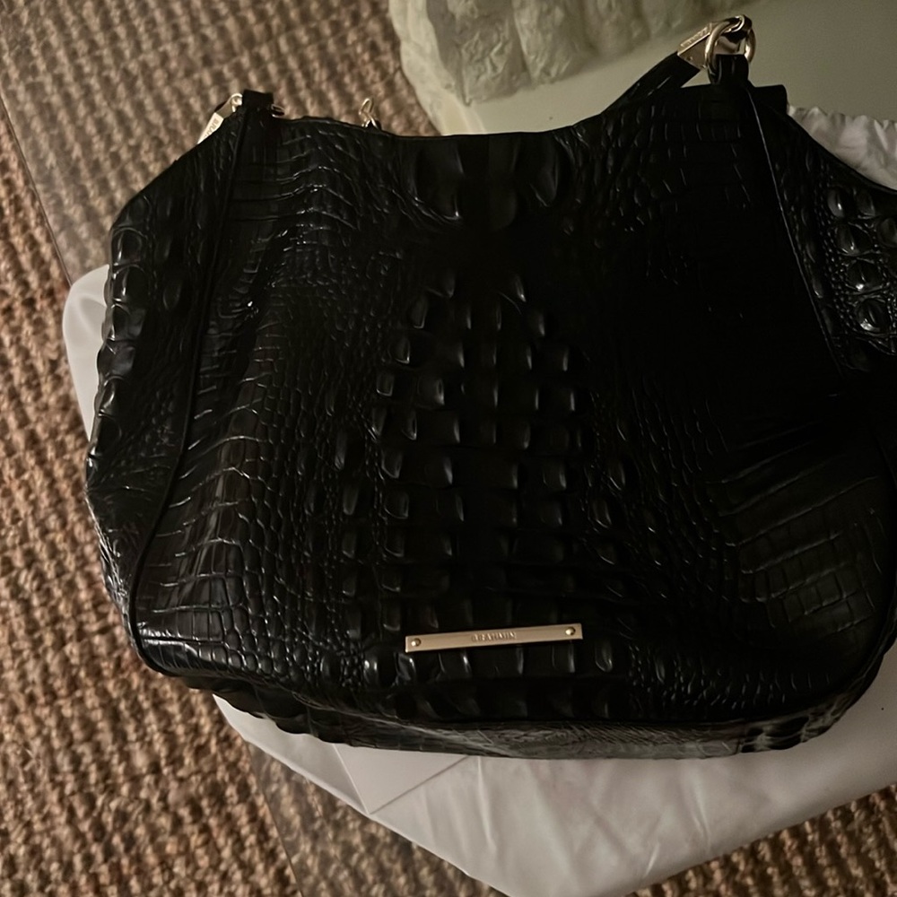 Brahmin, black, new -Additional pictures for those who requested them.